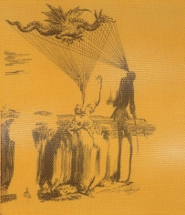 "Seeing Rays (Lens Painting)", 2006