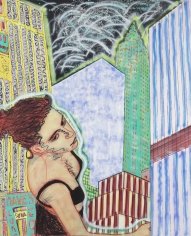 "Sleepwalking", 1983 Oil on canvas