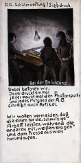 "Student Newspaper Committee/ Silk Screen", 1971