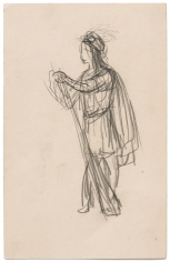 "Étude pour vie pastorale de sainte Geneviève (Study for Pastoral life of Saint Geneviève)", ca. 1877