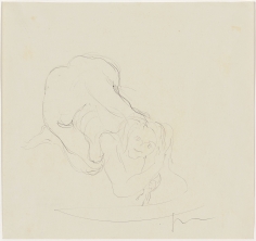 Lucio Fontana "Nudo", ca. 1956-1959