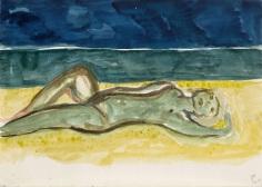 "Untitled", 2010 Watercolor on paper