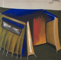 "Zelt 50 – dithyrambisch (Tent 50 – dithyrambic)", 1965