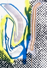 "Untitled", 1998-99 Mixed media on paper