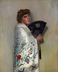 Félix Vallotton "Le chale blanc (The White Shawl)", 1911