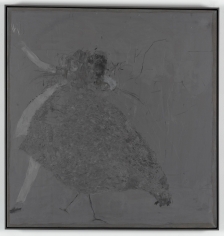 "Untitled", 2014 Oil and acrylic medium on fabric