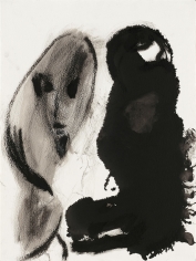 “Untitled”, 1987 India ink, gouache on paper
