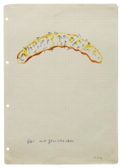 "Plaster with Glass Shards", 1967-1968