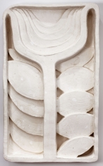 Thomas Houseago "Flower/Plant Panel I", 2011