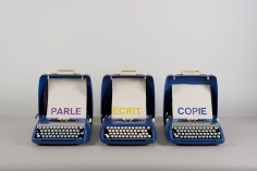 "Parle Ecrit Copie", 1972-1973