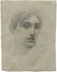 "Tête de jeune femme (Head of a Young Woman)", ca. 1875-1885