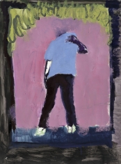 "Untitled", 2014 Oil on paper