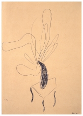 "Untitled", 1965 Ballpoint pen on paper