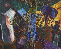 "Anbetung des Inhalts (Adoration of the Content)", 1985