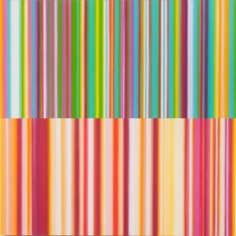 Words (Between the Lines of Age), 2014 / synthetic polymer on canvas / 48 x 48 inches