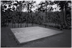 Berend Strik "Decipher the Artist's Mind: Performance (Melati Suryodarmo Studio)", 2013 Stitched c-print on tyvek 21 x 31-1/2 inches