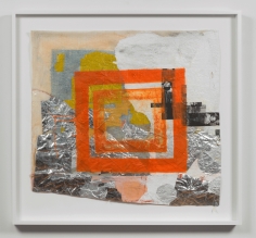 Tomashi Jackson Two Topekas: Orange Shape (Brown v Board of Education), 2016