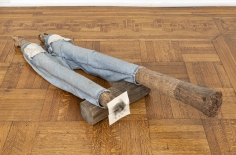 Huang Yong Ping, "Untitled", 1995-97, mixed media, 60 x 36 x 12 inches.