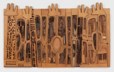 Noah Purifoy Black, Brown and Beige (After Duke Ellington), 1989