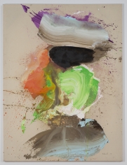 Ed Clark "Paris", 2009 Acrylic on canvas 73-1/2 x 54-1/2