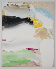 Ed Clark "Untitled", 2009 Acrylic on canvas 81 x 64-1/2 inches