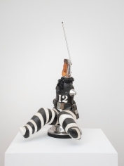 John Outterbridge, "Captive Image #4, Ethnic Heritage Series", c. 1974-76, 33 1/2 x 16 x 22 inches.