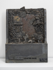 Noah Purifoy "All Creatures Great and Small", 1995 Mixed media 25-1/2 x 18 x 7 inches