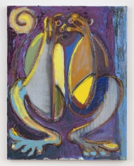 Antone Könst "Small Monkey", 2017-2018 Oil on canvas 18 x 14 inches