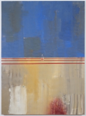 Brenna Youngblood "I Want to Believe", 2014 Mixed media on wood panel 80-1/2 x 60 x 2 inches