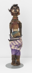 John Outterbridge "Untitled, Ethnic Heritage Series", 1974-75 Mixed media 24 x 5-1/4 x 4-1/4 inches