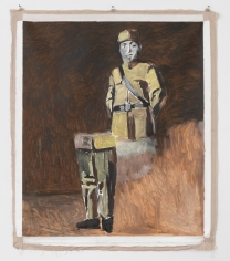 Gang Zhao, "Soldier After War", 2006, oil on canvas, 61 x 57 inches.