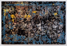 Berend Strik Decipher the Artist's Mind: remove the traces (studio floor Jackson Pollock), 2015