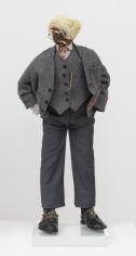 John Outterbridge "Untitled", c. 1971 Mixed media 30 x 13 x 11-1/4 inches