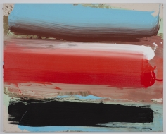 Ed Clark "Untitled", 2005 Acrylic on canvas 53-1/4 x 66 inches