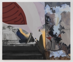 Han Bing Wednesdays, 2018 Acrylic and oil on linen 68 x 80 inches