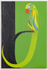 Antone Könst Parrot, 2019 Oil on canvas 68 x 46 inches