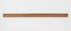 Richard Nonas Untitled, 1973 Wood 94 1/2 x 5 x 1 3/4 inches