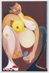 Antone Könst "Baby Catcher", 2019 Oil and acrylic on canvas 67 x 43 inches