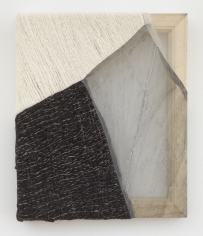 Martha Tuttle "Sierra Negra (1)", 2018 Wool, silk, pigment 12 x 10 inches