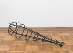 Abraham Cruzvillegas "Sin Titulo/Untitled (Basto de fierro)", 2005 Iron 20 x 57 x 20 inches