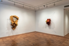 Installation view of the Kennedy Yanko exhibition, "Postcapitalist Desire" at Tilton Gallery.