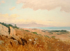 LOCKWOOD DE FOREST (1850-1932), Rincon Peak from Ortega Ridge , Dec 2, 1914