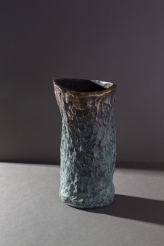Jean Grisoni Bronze 'Pietra' Vase