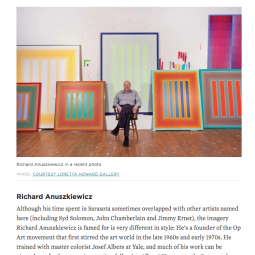 The Artists Who Made Sarasota Famous - Richard Anuszkiewicz
