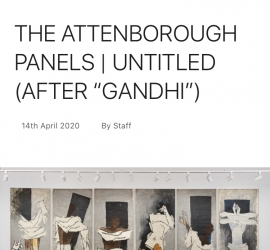 The Attenborough Panels | Untitled (After "Gandhi")