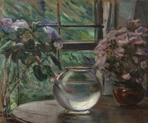 Elizabeth Nourse (1859–1938), Etude, Fleurs, 1911, oil on canvas, 26 x 26 in. (detail)