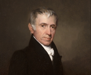 Samuel F. B. Morse (1791–1872), Dr. Thomas Fuller, 1829, oil on board, 11 x 9 in. (detail)