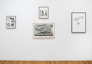 Raymond Pettibon Hermosa Beach B+W