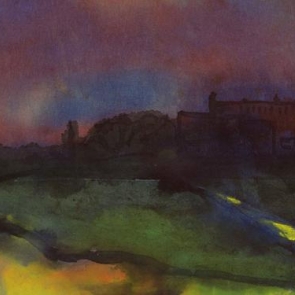Detail of painting by Emil Nolde