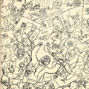 Pandemonium by George Grosz